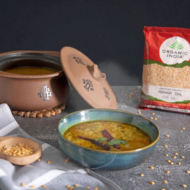 Organic India Arhar Dal | Tur Dal, Hygienically Packed, Rich In Protein And Fiber