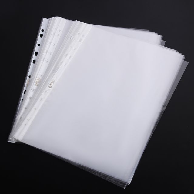 Saya 50 Ct. Sheet Protector | Punched Pockets - A4