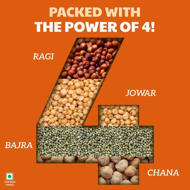 Right Shift ROASTED Khatta meetha Millets Channa Mixture | 70% Less Sat Fat
