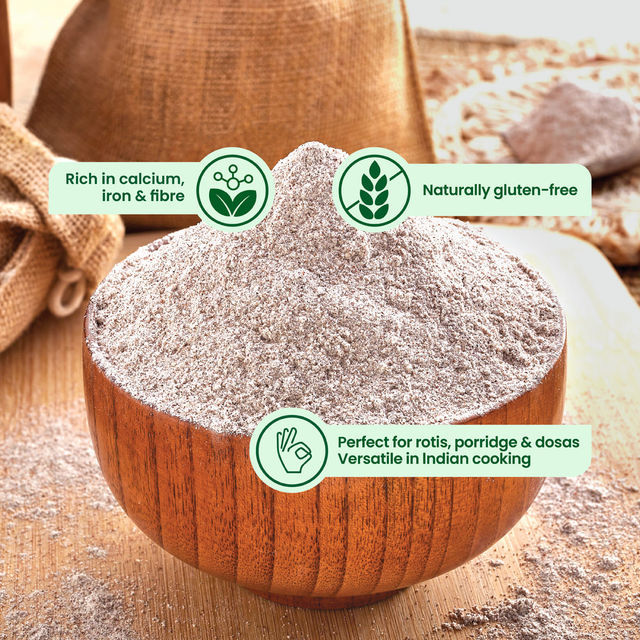 Daily Good Jowar Flour / Sorghum Millet(500gms), Daily Good Ragi / Finger Millet Flour(500gms) & Daily Good Bajra / Pearl Millets(500gms) & Daily Good Kangi / Foxtail Millet(500gms) Combo