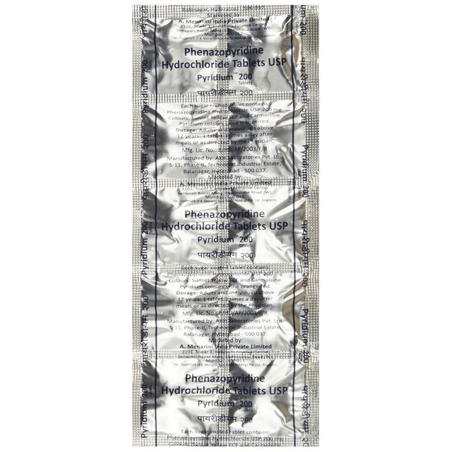 Pyridium 200 Tablet