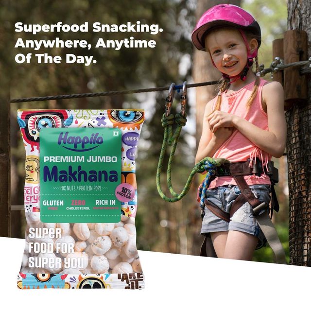Happilo Superfoods Jumbo Handpicked Fox Nuts (Phool Makhana)