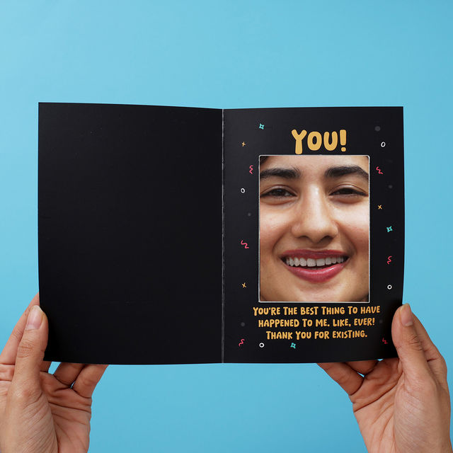 Oye Happy New Year Mirror Card