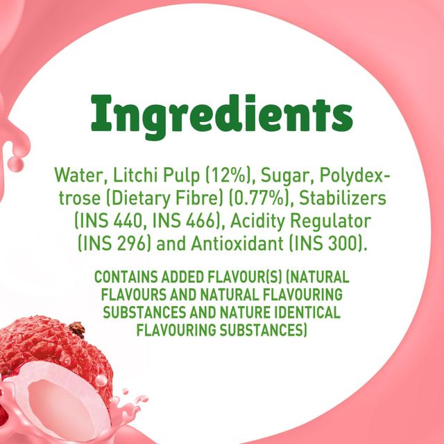 B Natural Litchi Fruit Juice