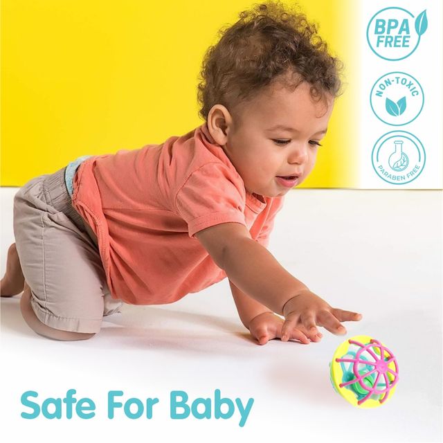 Aditi Toys Kid Rattles, 3Pcs Non-Toxic Free Baby Rattles, Rattle Set For Infants, 3,6,9 Months