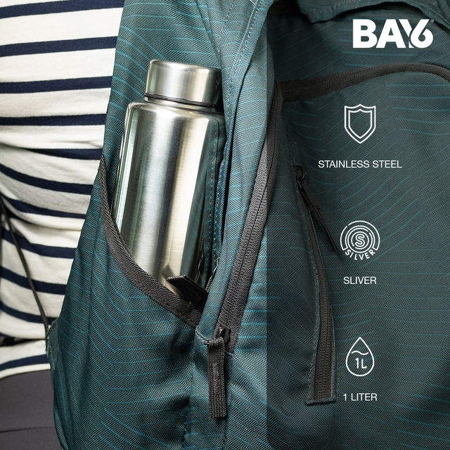 BAY6 Steel Regular Bottle - 1L