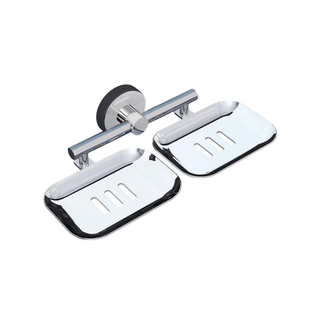 Plantex Galaxy 304 Grade Soap Holder for Bathroom - Chrome