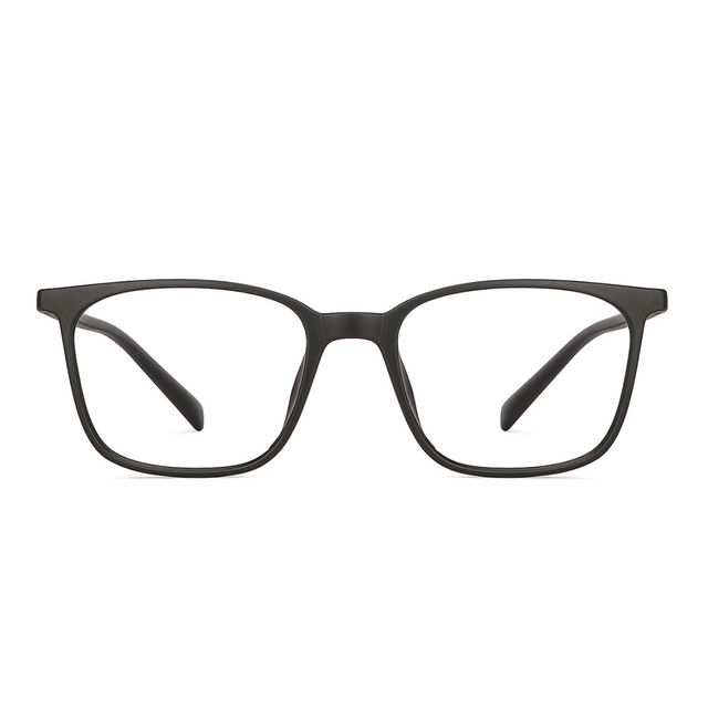 Lenskart Blu Unisex Solid Plastic Computer Glasses | Classic Black - M