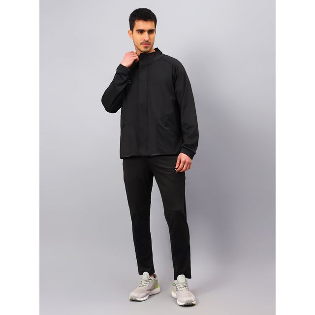 Shiv Naresh Unisex Tracksuit | SNTSW105M | Black - M