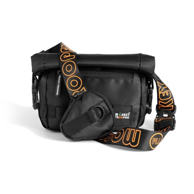 MONKEY TROOPERS Radiant Crossbody - Water Resistant, Lightweight, Quick-Access, Tough | Black