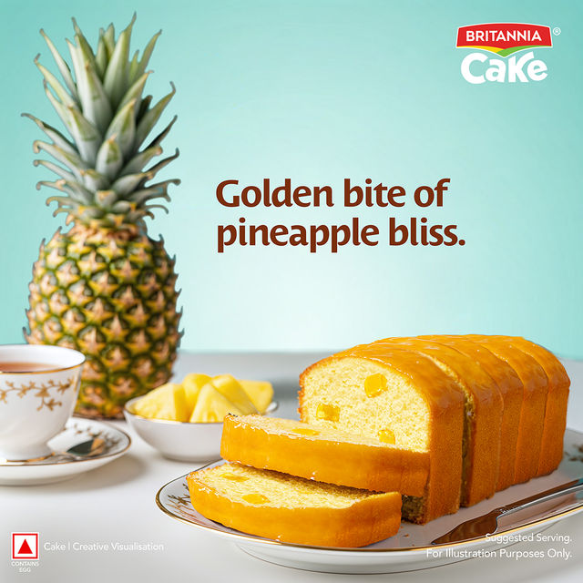 Britannia Pineapple Plunge Cake
