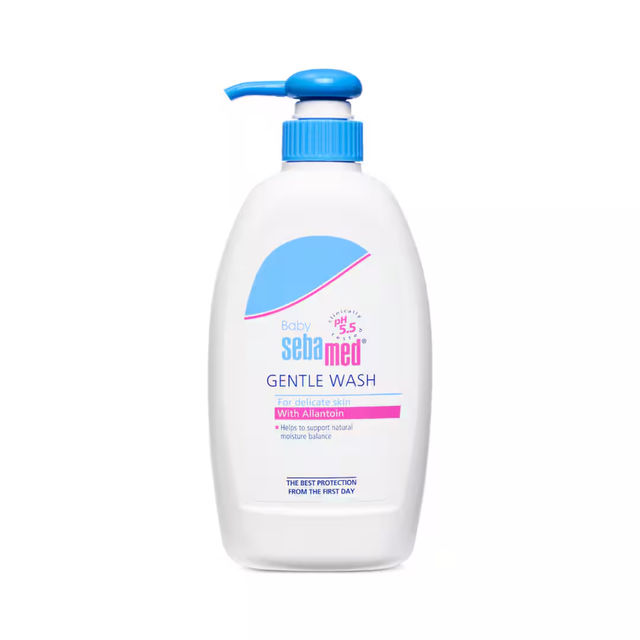 Baby Sebamed Gentle Wash | pH 5.5 | Baby Body Wash | Soap Free| Tear Free