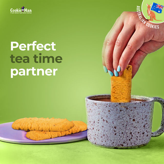 CookieMan Pista Fingers Dry Fruit Biscuits | Cholesterol-free