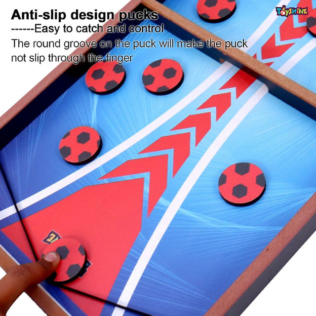 Toyshine Anti-Slip Design Fast Sling Puck Board Game 58 Cms (4 - 10 Years)