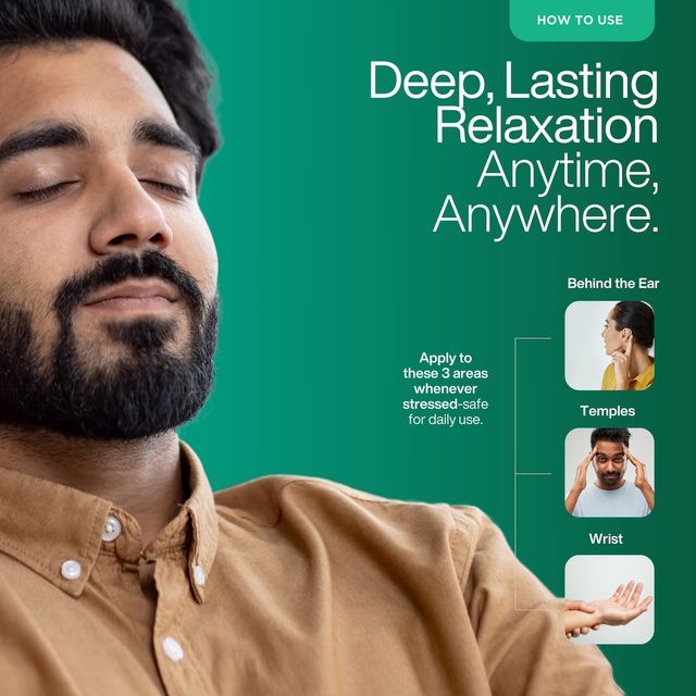 Puretive De-stress Roll On for stress and anxiety
