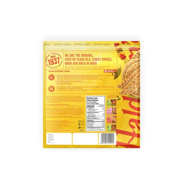Haldiram's Tandoori Paneer Paratha