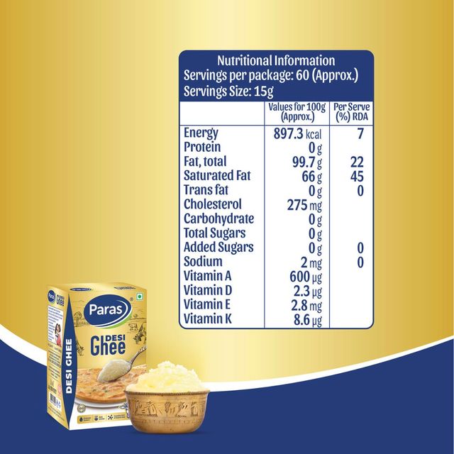 Paras Desi Ghee Tetrapack