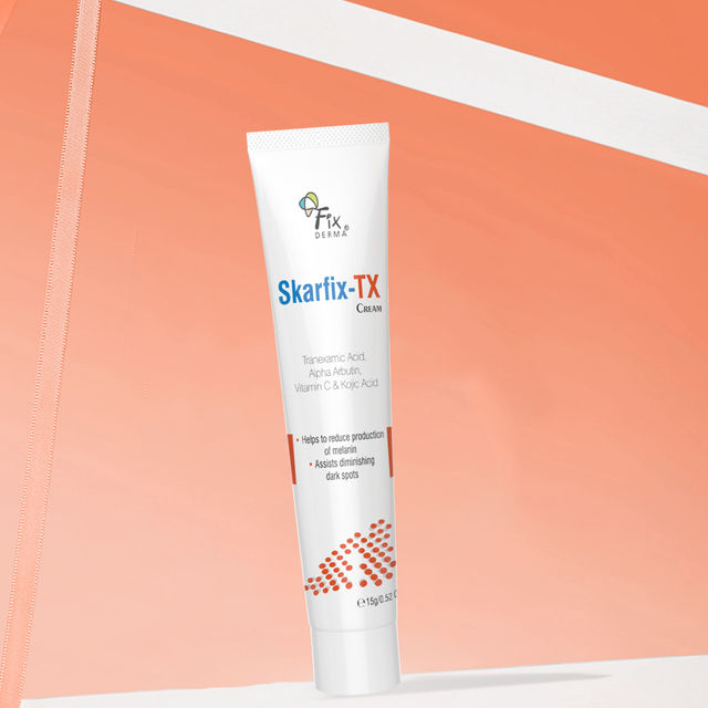 Fixderma Skarfix-TX Face Cream with Tranexamic, Kojic & Arbutin | For Pigmentation & Melasma