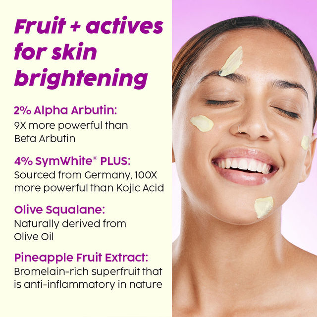 Plix Pineapple De-pigmentation Moisturizer with Symwhite Plus for Hyperpigmentation & Dark Spot Correction