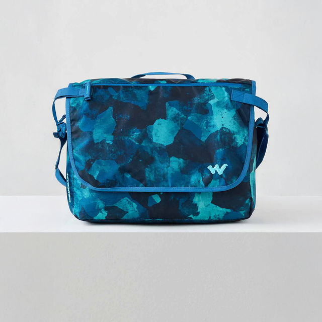 Buy Wildcraft Unisex Polyester 10 L Messenger Bag | Granite Blue
