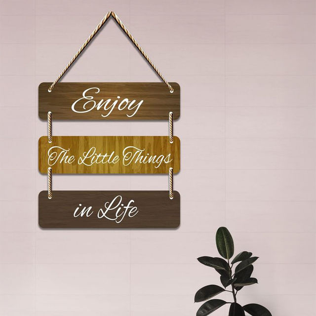 Saf Wall Hanging-Enjoy,The Littlethings,In Life