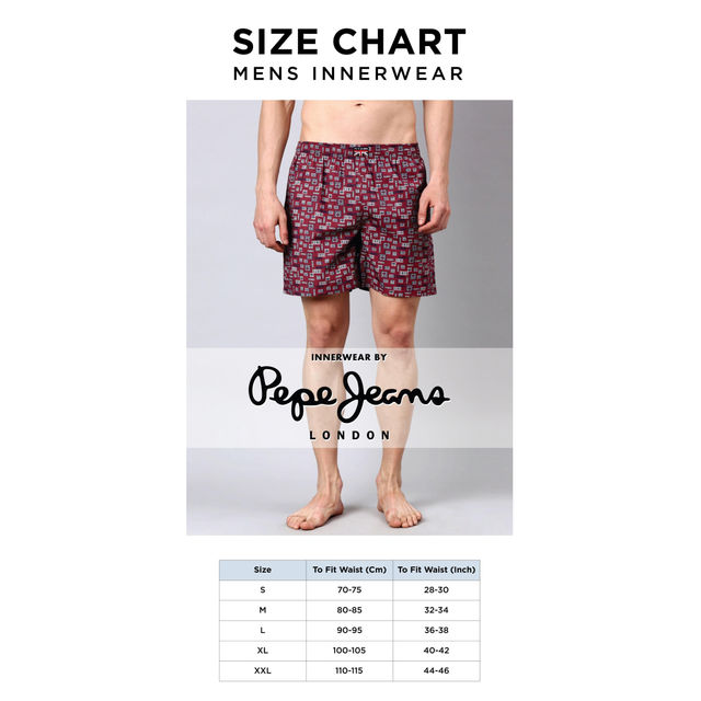 Pepe Jeans Men's Shorts Cotton Regular Fit Mid Rise Waist | Black - M
