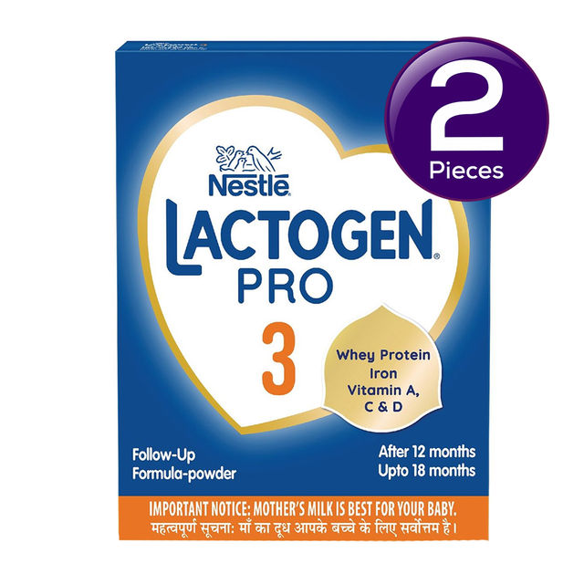 Nestle LACTOGEN Pro 3, Follow-up Formula Powder 400 g Combo