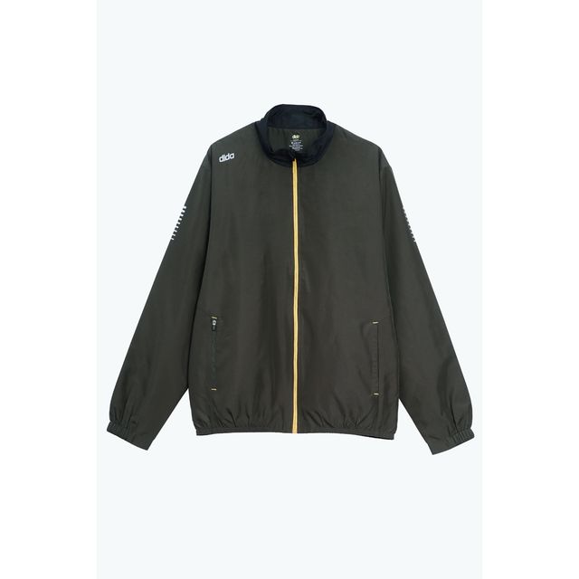 Dida Men's Sports Jacket | Regular Comfortable Stretchable Dry-Fit | Olive - M