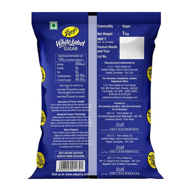 Aashirvaad Atta With Mutigrains(5kg), Freedom Refined Sunflower Oil(1l) & Parrys White Label Sugar(1kg) Combo