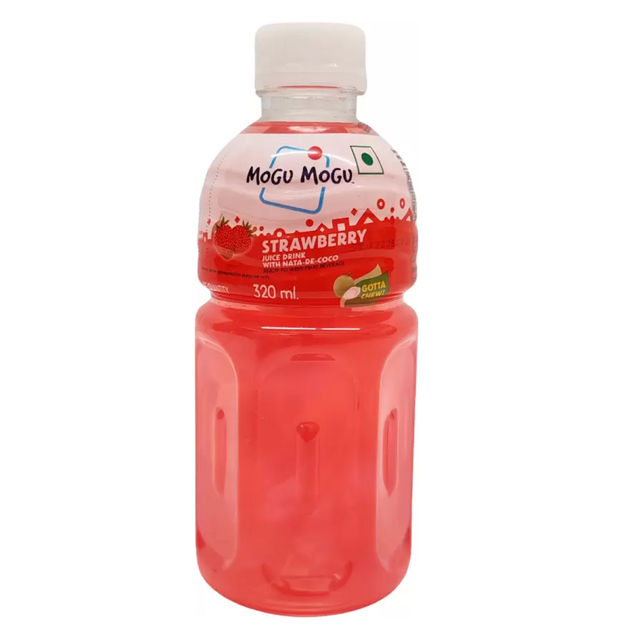 Mogu Mogu Strawberry Juice Drink 300 ml Combo