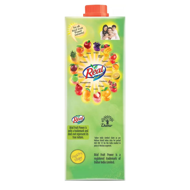 Real Fruit Power -Masala Guava Juice Tetrapack 1 l Combo