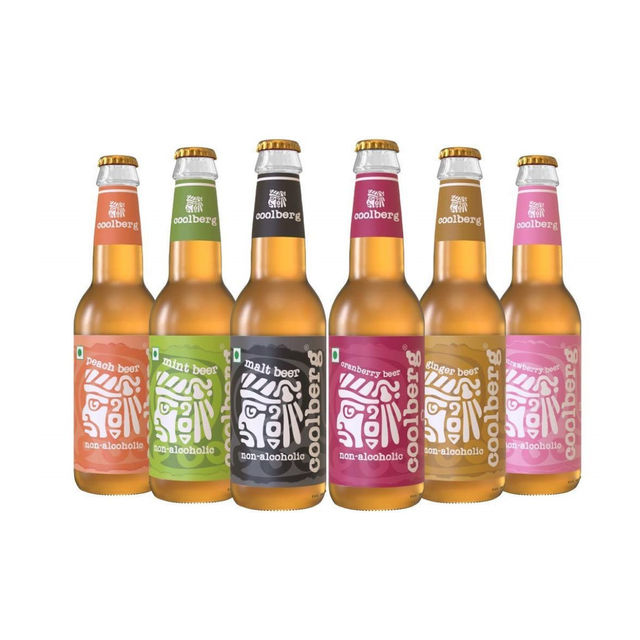 Coolberg Strawberry Non Alcoholic Beer Glass Bottle