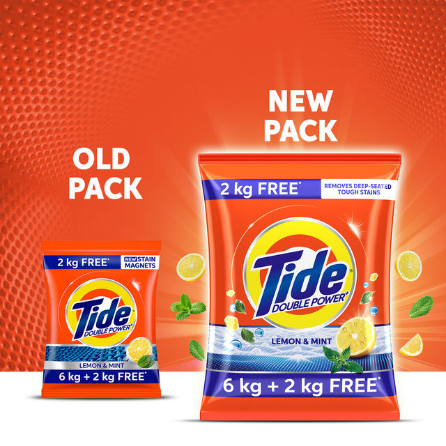 Tide Plus Lemon & Mint Detergent Powder