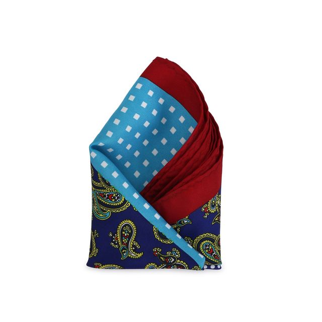 Calvadoss Premium Printed Pocket Square | Calps061 | Multicolour