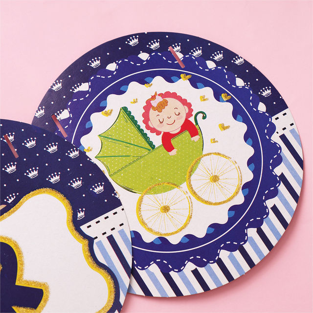 Propcon Baby Shower Glitter Panda Banner