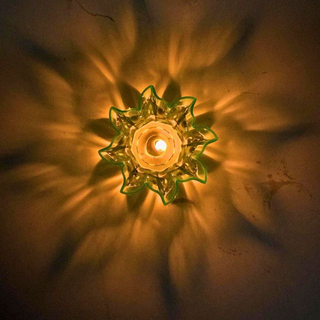 Reflective Floating Diya