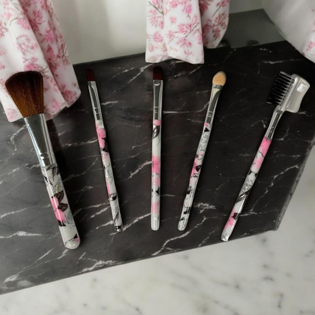 Make Up Brush 5 pc Set in Pouch