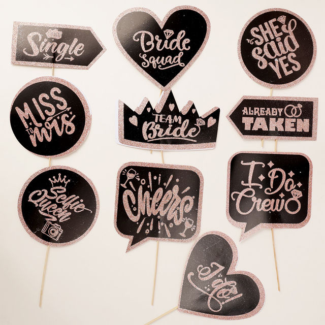 Oye Happy Bride To Be Props