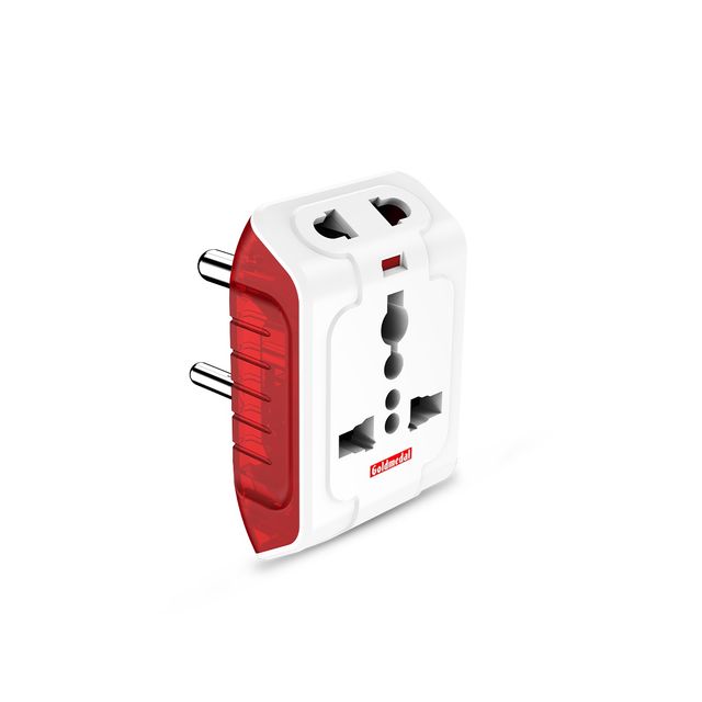 Goldmedal Spice 3 Pin Travel Adaptor