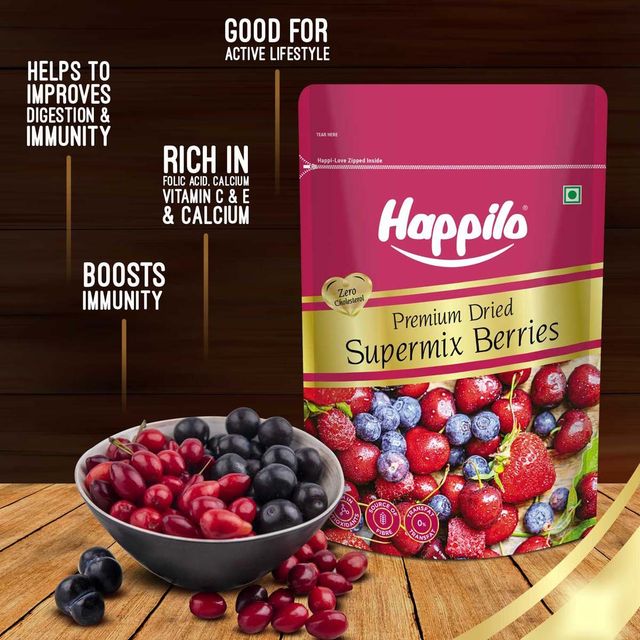 Happilo Premium International Super Mix Berries