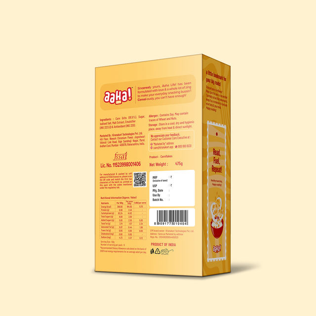 Aaha Life Corn Flakes