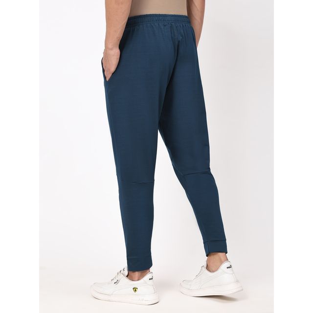 Dida Men's Track Pant Regular Comfortable Stretchable Dry-Fit | Blue - XXL