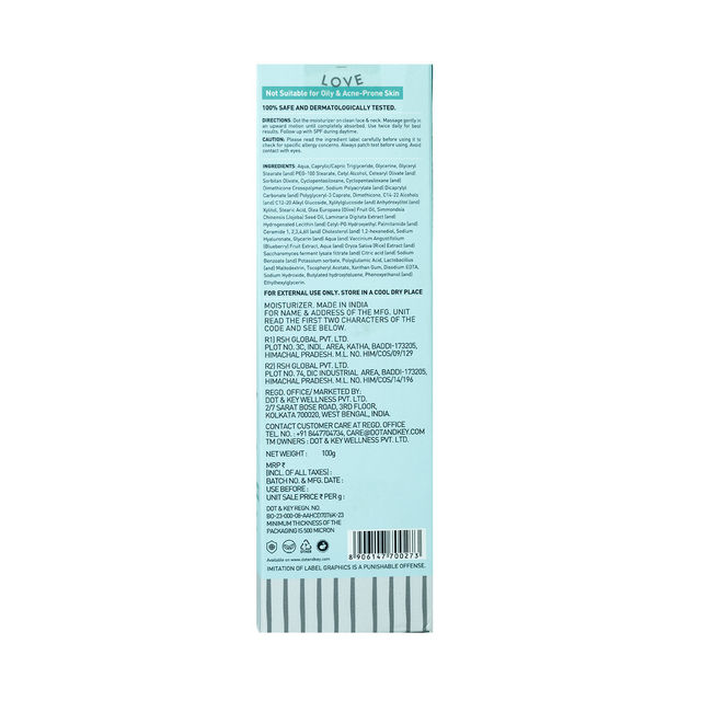 Dot & Key Ceramides & Hyaluronic Hydrating Face Cream For Dry Skin