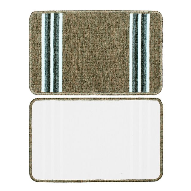Bedspun Nylon Anti Slip Floor Mat - Brown