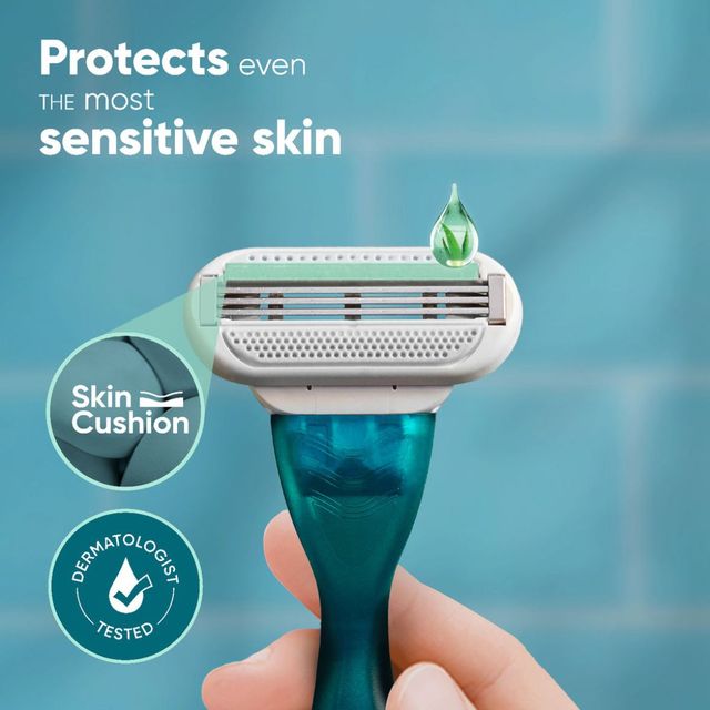 Gillette Venus Hair Removal Razor - With Aloe Vera