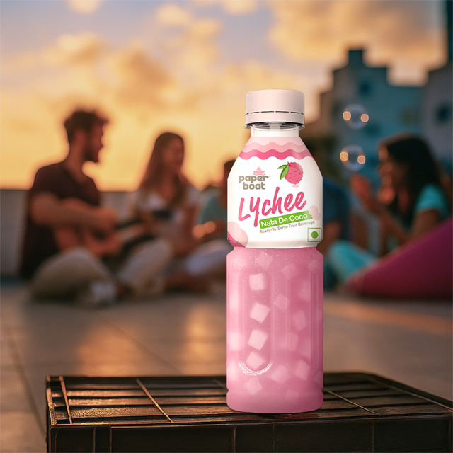Paper Boat Lychee Fruit Juice | Juicy Sips, Chewy Bites | Refreshing Summer Drinks