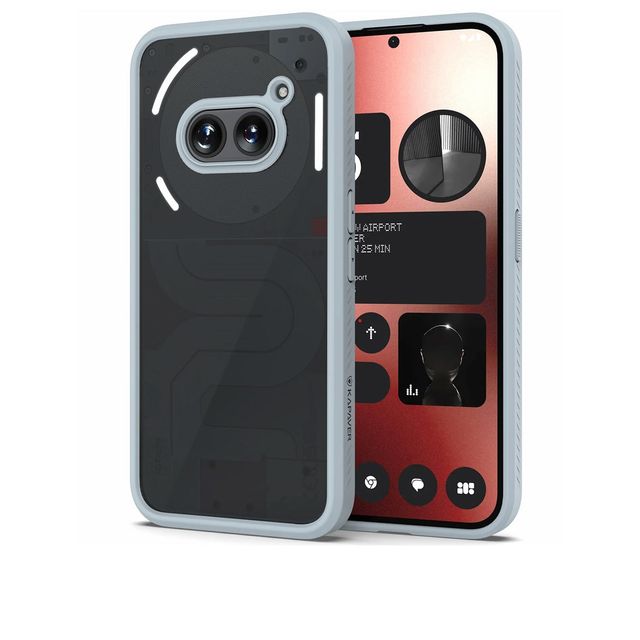 Kapaver Nothing Phone 2a / 2a Plus 5g Back Cover Case | Impulse - Gray