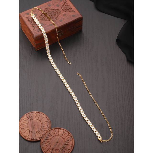 Aatmana Gold-Plated Beaded Waist Chain