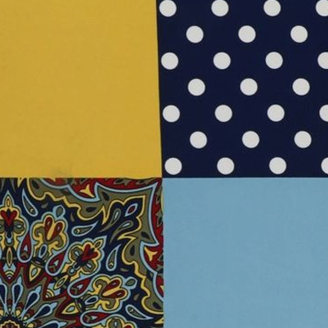 Calvadoss Premium Printed Pocket Square Calps001 | Multicolour