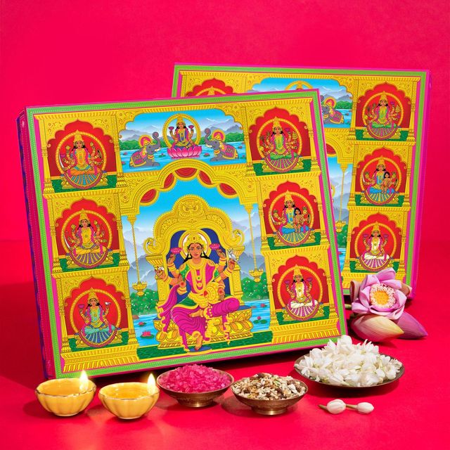 Phool Ashta Lakshmi Collection - 16 Inclusions Diwali Gift Box